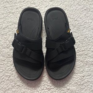Teva Black Hurricane Verge Slide